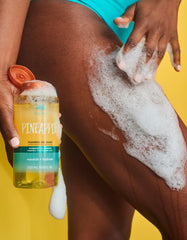 pineapple foaming gel wash